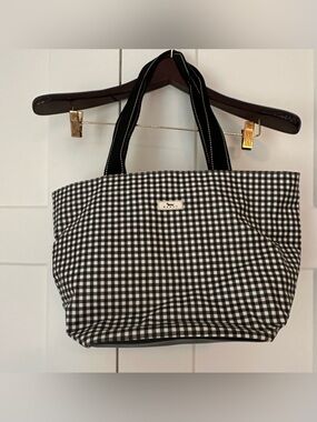 Scout Black & White Gingham Daytripper Tote